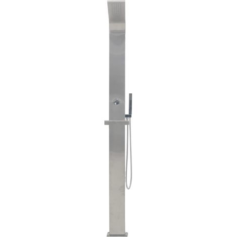 Douche d'extérieur Acier inoxydable Incurvé (1/5)
