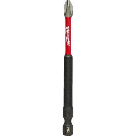 Schraubendreher Bit Milwaukee S2 Stahl 90 Millimeter Metallic