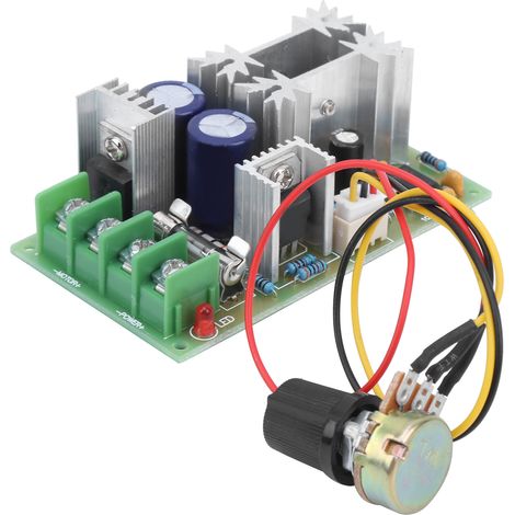 Module de commande de vitesse moteur DC12V24V36V48V, carte de commande haute puissance PWM 20A DC10-60V (1/5)