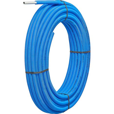 Fränkische Tubo multistrato alpex F50 PROFI 16x2 - 24/19 blu - 50m bianco in guaina protettiva, 83616201