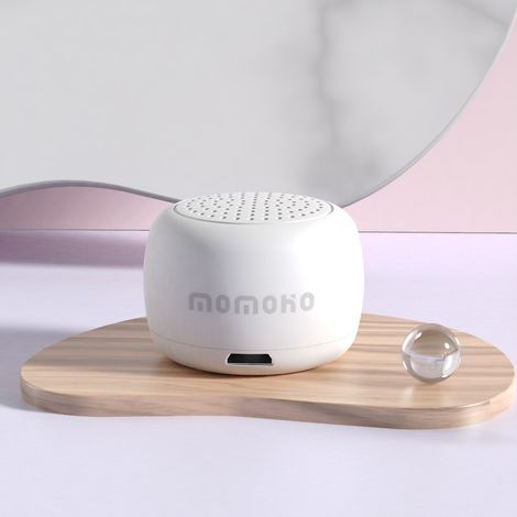 Mini haut-parleur Bluetooth sans fil, enceinte compacte portable, son puissant, connexion stable, format ultra-mini, idéale voyage et maison (1/4)