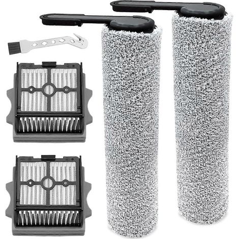 Pièces de rechange pour aspirateur eau et poussière Tineco Floor One Stretch S6 : brosses rotatives et filtres HEPA (1/5)