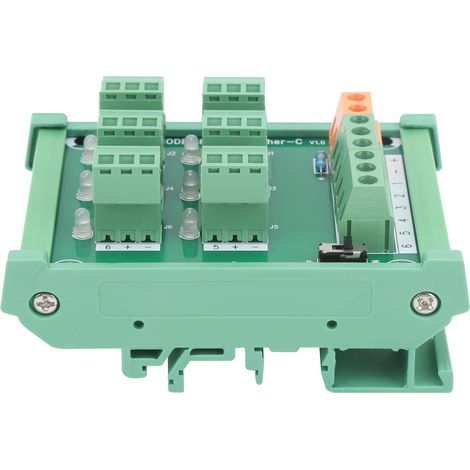 DIN-Schienen-Klemmenblock, 3-adrige 6-Kanal-Datenerfassungskarte KP-6L-Gther C (1/5)