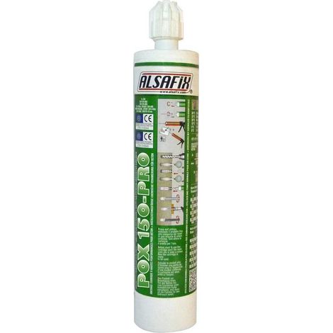 Cartouche de Scellement Chimique Epoxy Grise Pox150-Pro - 265 ml - D-Work (1/5)