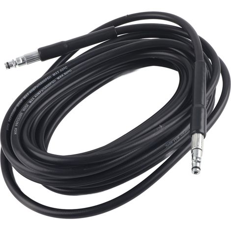 Tuyau d'arrosage haute pression pour nettoyeur haute pression compatible avec les modèles Karcher K2, K3, K4, K5 et K Series (10 m) (1/5)