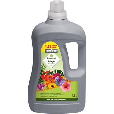 Primaster Bio Flüssigdünger Universal für Wuchs & Blüte 1,5 L Dünger
