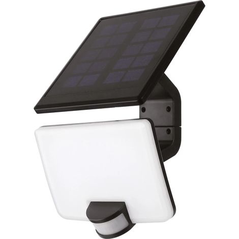 Suprema PROIETTORE SOLARE CON PANNELLO ORIENTABILE, 82 led, 8 watt,  40-800 lumen, luce naturale (1/4)