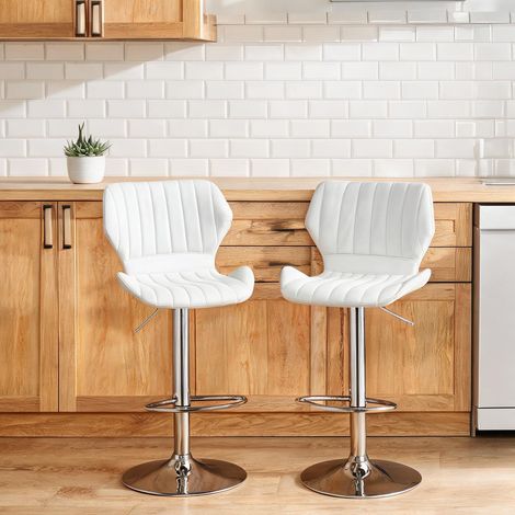 Tabouret de bar réglable de 60 à 82 cm 47 x 51,5 x 114 cm (1/5)