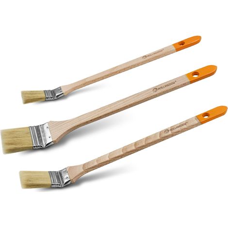 Pinceau de Peinture à Long Manche, Lot de 3(25 mm, 38 mm, 50 mm) (1/5)