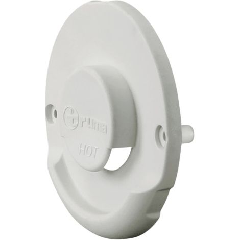 Cubierta de chimenea Truma Combi 4 6 E ZR80 blanco 36151-05 (1/3)