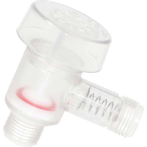 Clapet anti-retour transparent 1/2 pouce A10-3050, remplace le modèle B & B 571 pour la chasse d'eau du réservoir d'eaux noires des VR (1/5)