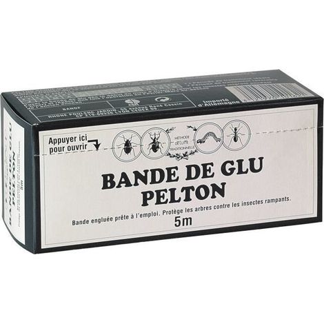 Pelton Banda de pegamento adhesiva marrón 5 metros protección jardín