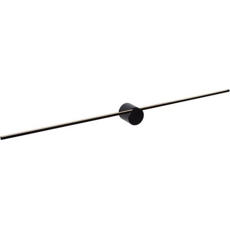 Lucide Mizar applique LED 10W 2700K nera IP44 90cm alluminio (1/5)