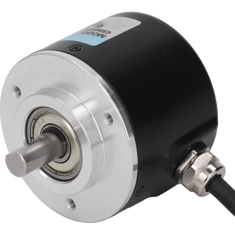 Zweiphasiger inkrementeller Drehgeber, Ø 50 mm, IP 50, PNP, DC 5–24 V, 600 Impulse/Umdrehung (1/5)