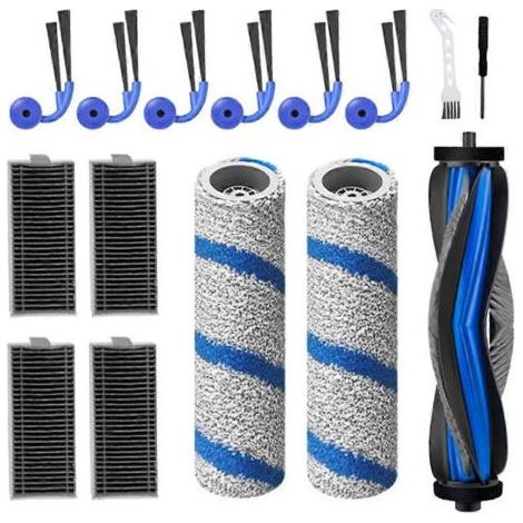 15 Teile für den Ecovacs Deebot X11 Pro Omni/X11 Pro/X11 Saugroboter: Hauptseitenbürste, Reinigungswalze und HEPA-Filter (1/5)