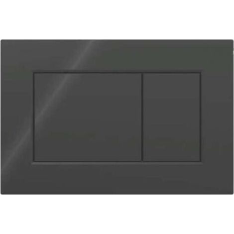 WC-Betätigungsplatte  Sigma01, schwarz, Edelstahl, 145 x 190 mm-Kompatibles Produkt