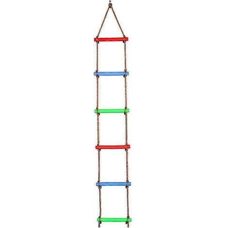 Échelle d'escalade pour enfants (6 barreaux, une seule extrémité) - Équipement de jeu d'extérieur