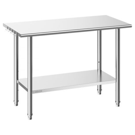 Table de Travail Cuisine Professionnelle Table Centrale Inox (1/5)