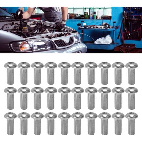 Vis à tête cylindrique bombée à six pans creux M101,5, filetage grossier M1025 (1/5)