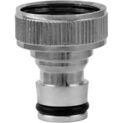 Adaptador grifo metálico toma rápida 3/4", GENIL.