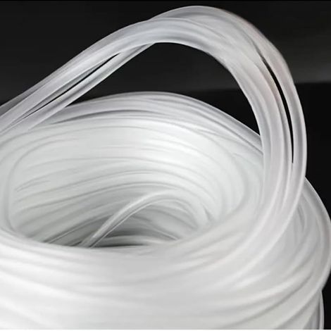 Tuyau Silicone Aquarium, Diamètre 4mm/6mm, Flexible Pompe à Air Diffuseur (1/5)