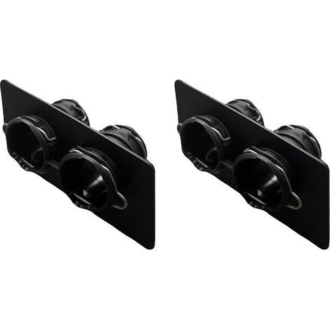 Convient pour deux joints de connecteur de gouttière de drainage automobile, applicable aux modèles 2010-2016, numéros de pièces : 97057241501 et 97057241502, joints de support de plaque de guidage. (1/4)