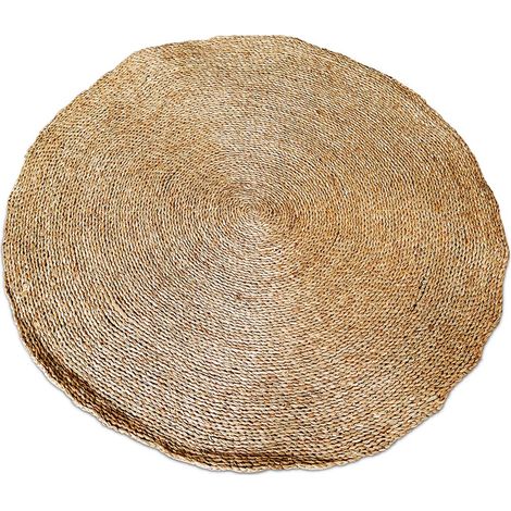 Round Jute Rug - Boho Bali - 100 CM - Yuri Natural
