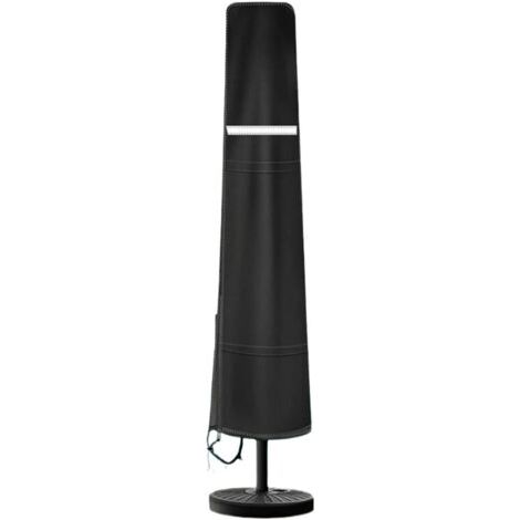 RHG Housse de Protection pour Parapluie de Terrasse ,Housse de Parasol de Jardin,Tissu Anti-UV avec Fermeture Éclair pour Terrasse Piscine Et Évènements(190x30x50cm) (1/5)