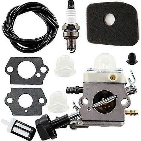 Kit carburateur compatible avec les souffleurs de feuilles Stihl SH56, SH56C, SH86, SH86C, BG86, BG86C, BG86CE, BG86Z, BG86CEZ et Zama C1M-S261B, 4241 1 - AquaForge (1/5)