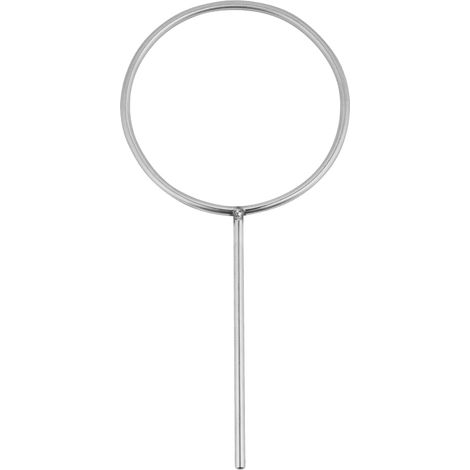 Support annulaire fermé en acier inoxydable de laboratoire de 140 mm pour cornue