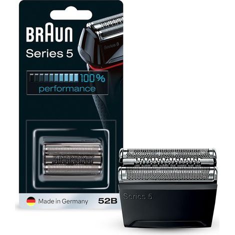 Braun Replacement Head for Series 5 Electric Shavers - 52B - Compatible with electric shavers 5090/5190cc, 5040/5140s, 5030s, 5147s, 5145s, 5195cc, 5197cc (1/5)