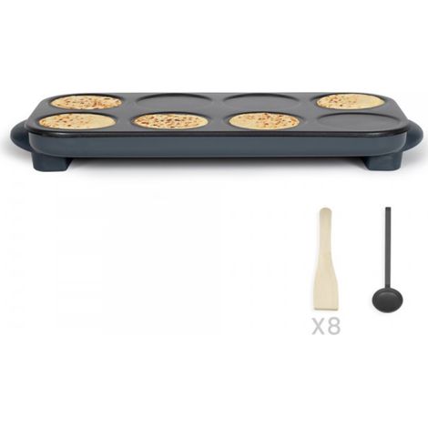 Crepera múltiple de 1500 W y 12 cm - DOC186G - Livoo -