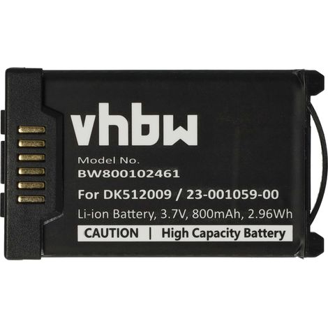 vhbw 1x Akku Ersatz für DeTeWe DK512009, 23-001059-00 für schnurlos Festnetz Telefon (800 mAh, 3,7 V, Li-Ion)