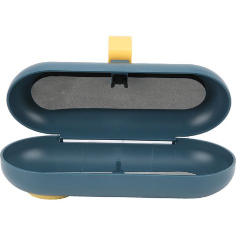 Étui à lunettes de voiture multifonction avec diffuseur d'aromathérapie purifiant, anti-poussière et anti-rayures, universel, couleur vert foncé (1/5)