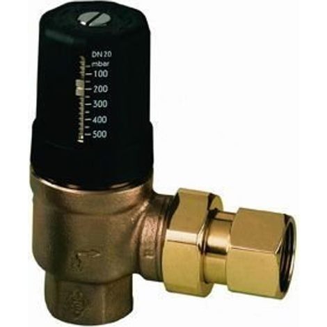 HEIMEIER Soupape de décharge de pression différentielle Hydrolux, avec raccord, DN20, 5503-03.000 (1/5)
