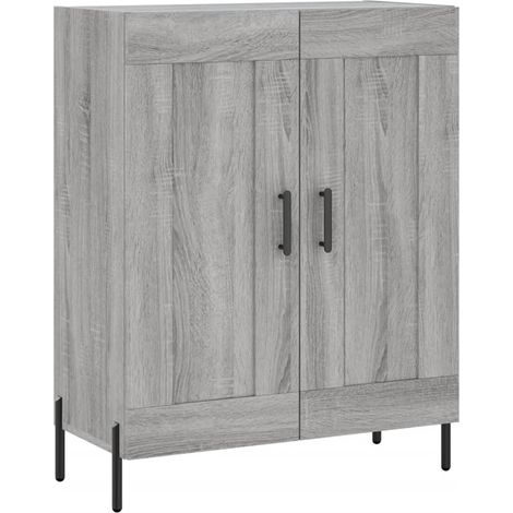 Maison La Vie - Buffet Salon Moderne - Meuble de rangement - sonoma gris 69,5x34x90 cm bois d'ingénierie bu5246