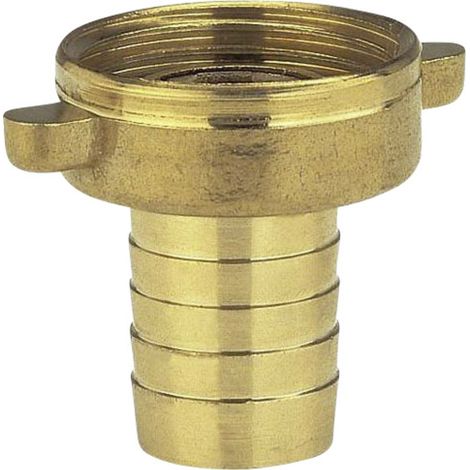 Gardena - Messing-Schlauchverschraubung 2teilig, 26,5 mm (G 3/4)-Gew. / 13 mm (1/2)-Schläuche - 07140-20 (1/2)