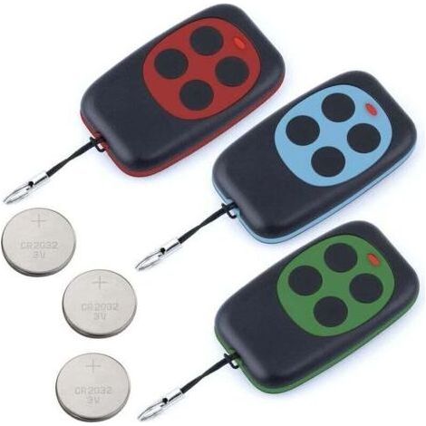 Télécommande universelle 433,92 MHz – Programmable avec auto-apprentissage – Capacité jusqu'à 4 codes – Compatible portails et garages (1/5)