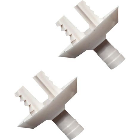 Lot de 2 connecteurs de tuyau de vidange pour climatiseur - Raccord coudé - Outil de réparation (1/3)