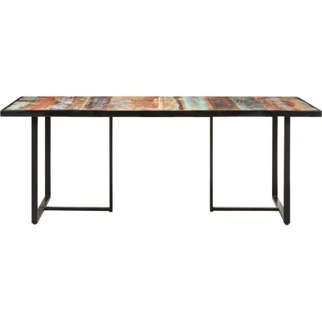 Maison Exclusive - Tavolo da Pranzo 200 cm in Legno Massello di Recupero