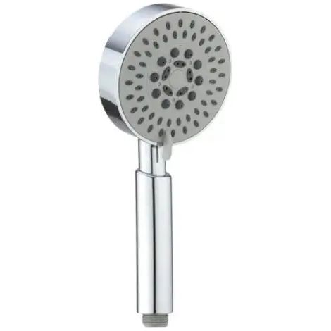 Doccetta Ambra Bathroom Sunrise Tonda Multifunzione 5 Getti Cromo / Grigio