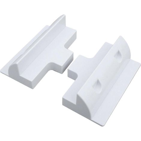 Kit de 2 supports de fixation latérale pour panneaux solaires, compatible avec caravanes, yachts, bateaux et camping-cars. (1/5)