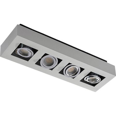 Ceiling Lightdimmable 'Vince' made of Aluminium for Hallway (1/5)