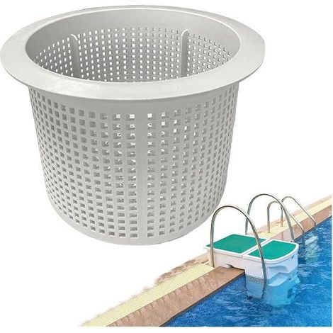 Anneau de panier pour skimmer de piscine - Kit de fixation et couvercle de filtre (1/5)