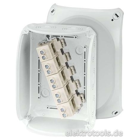 Caja de derivación hensel kf 1616 g termoplástico 210x155 mm