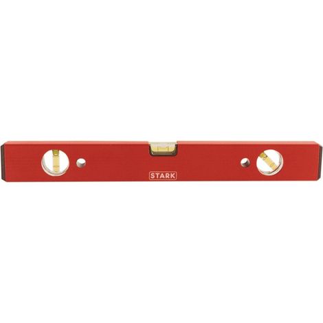 niveau mod stark 3 baril bulles profil tubulaire 40 cm alliage lA ger antichoc (1/3)