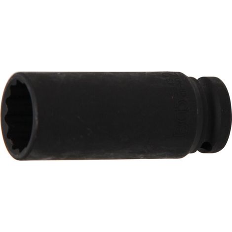 BGS Douille à choc, douze pans 12,5 mm (1/2") 24 mm (1/4)