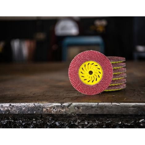 Klingspor 369301 SMT 975 Plaque de ponçage filetée M 14 céramique, 125 mm grain 40 arqué Diamètre 125 mm 10 pc(s) (1/4)