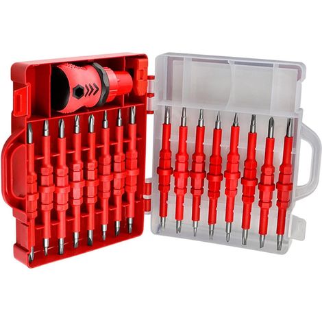 Tournevis à cliquet 34 en 1 avec poignée résistante aux chocs et construction en alliage d'acier pour une utilisation prolongée Scénario Poignée ergonomique Tournevis outil (1/5)