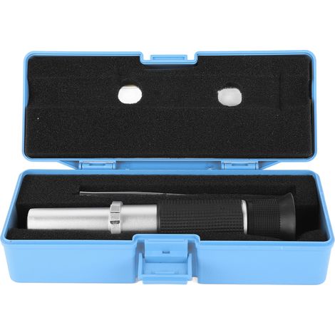 Réfractomètre Brix, instrument de mesure portable du degré de sucre pour la fabrication du sucre. (1/5)